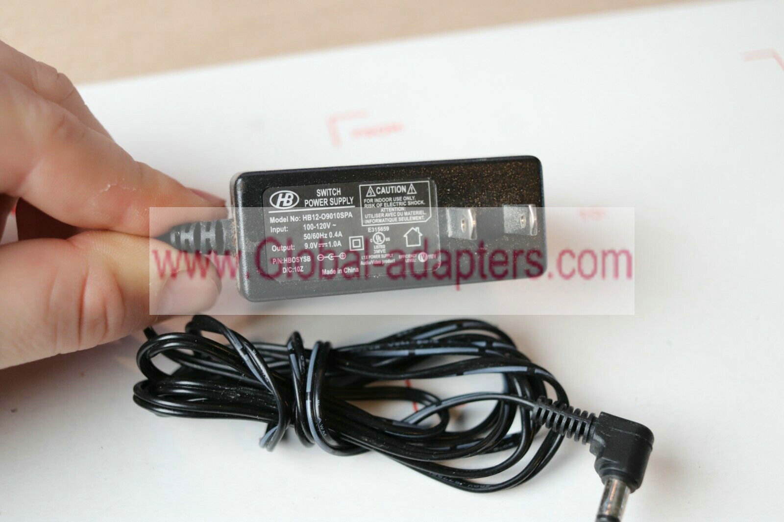 New HB HB12-09010SPA 9V 1A Switch Power Supply Charger - Click Image to Close